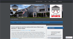 Desktop Screenshot of courtsandsports.com